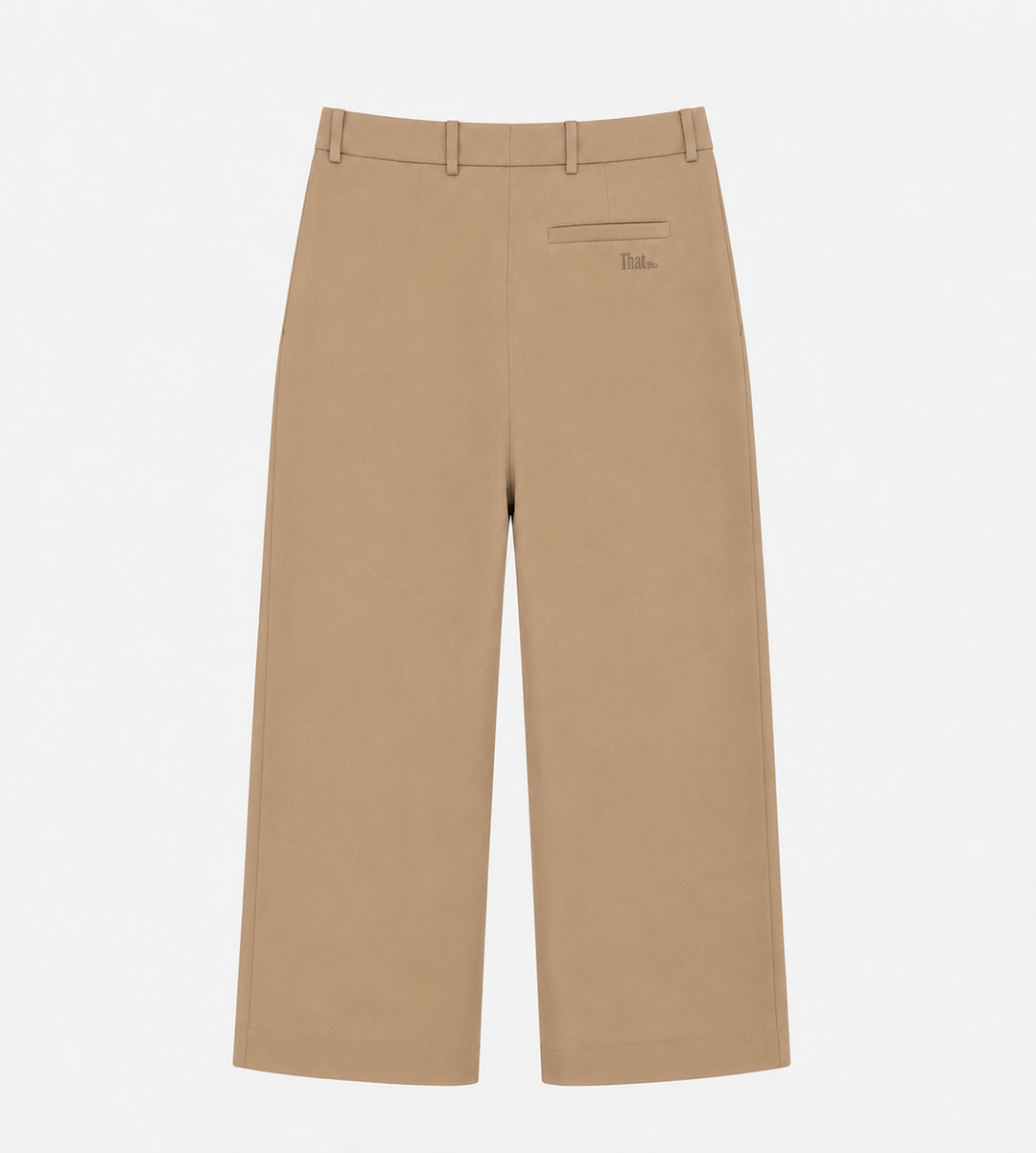 THATyou Pleated Wide Leg Pants - Beige